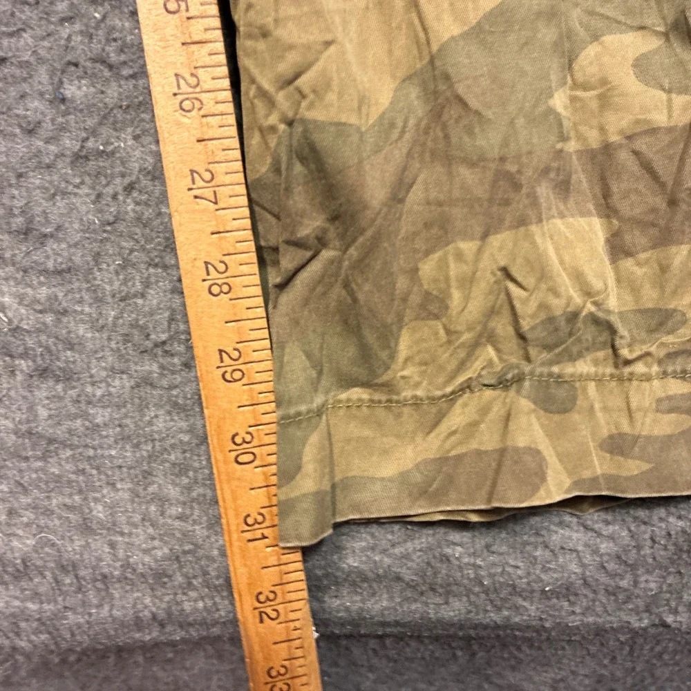 Vintage Gap Paratrooper Pants Mens 35x32 Camo 2009 Military Style Loose Straight - Picture 7 of 13